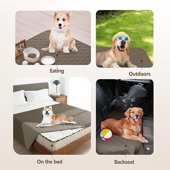 gogobunny 100% Double Sided Waterproof Dog Blanket Soft Pet Bed Cover - Image 4