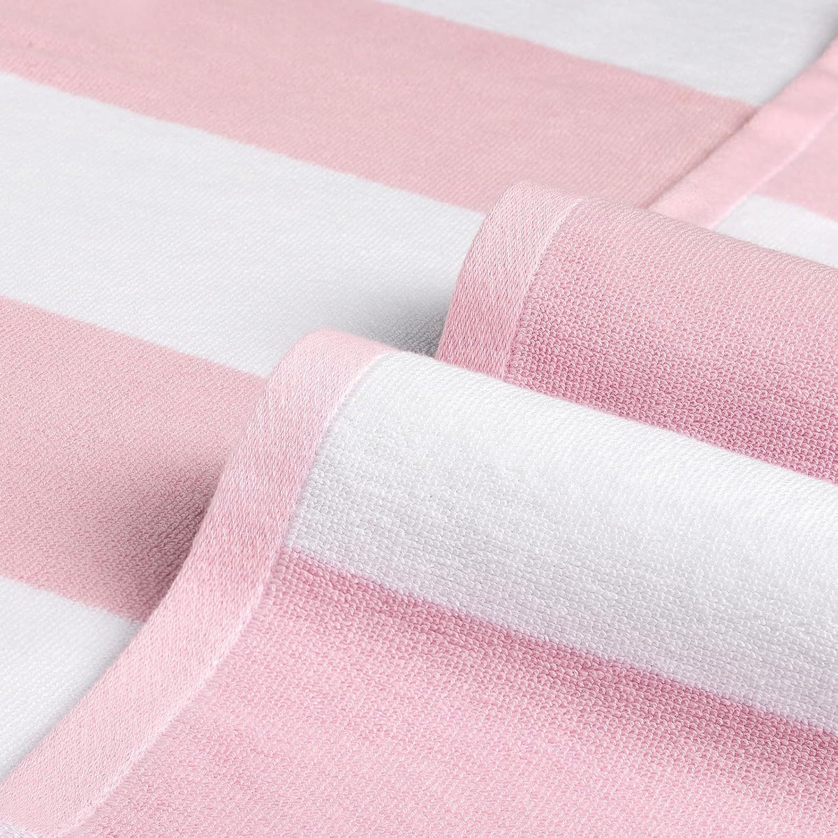 cotton oversized beach towel - 40 x70 inch shown in use
