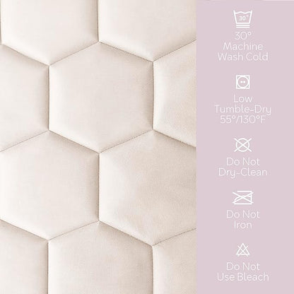 Hearth & Harbor King Size Quilted Fitted Mattress Pad Cover, 100% Waterproof - Image 7