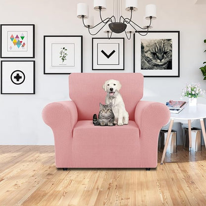 LURKA Stretch Chair Sofa Slipcovers 1 Piece Couch Covers - Image 2