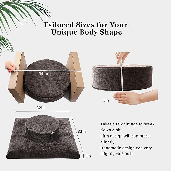 Meditation Zafu Cushion Set - Image 7