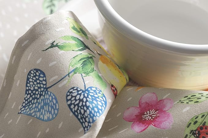 Maison d' Hermine Cloth Napkins Set of 4 100% Cotton Everyday Reusable Square - Image 7
