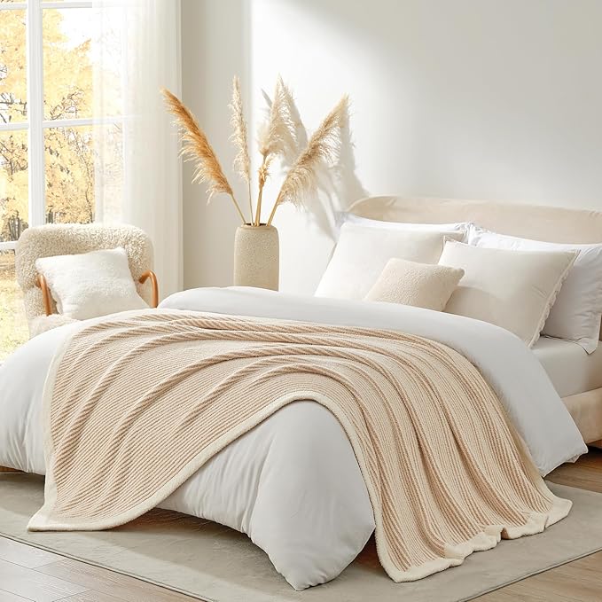 Snuggle Sac Stripe Soft Throw Blanket - Image 7