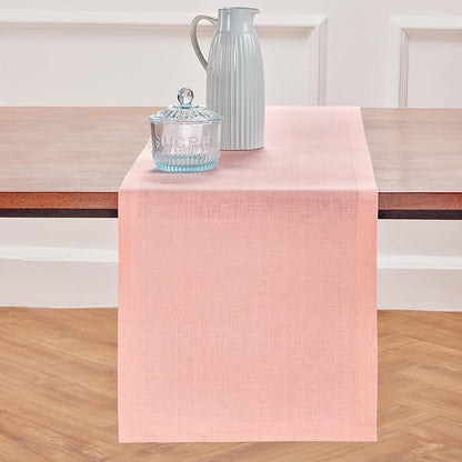 Solino Home Linen Table Runner 90 Inches Long - Image 2