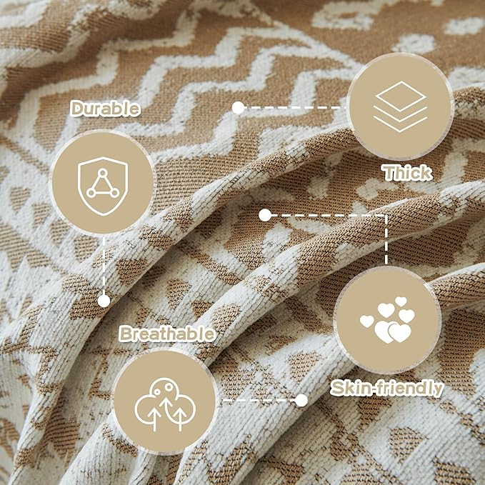 MEETSKY Boho Couch Cover Sofa Slipcover - Image 3