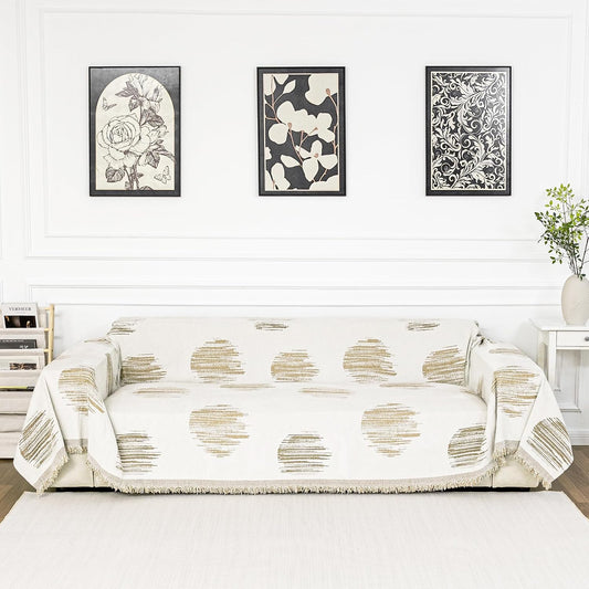 MEETSKY Sofa Covers for Dogs Sofa Covers for 2 Cushion Couch Sofa Chenille Sofa