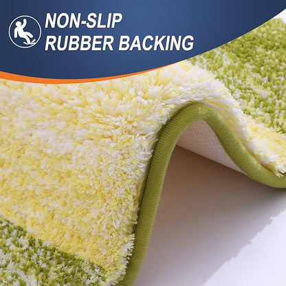 OLANLY Bathroom Rugs Mat 24x16, Extra Soft Absorbent Microfiber Bath Rugs - Image 5