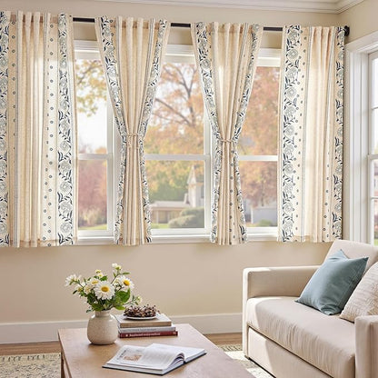 jinchan Winslow Lined Linen Curtains - Image 3