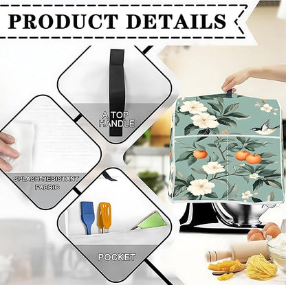Mixer Dust Cover for 6-8 Qt Stand Mixer, Cloth Cover - Image 3