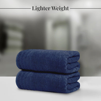tens towels 4 piece extra large bath towels shown in use