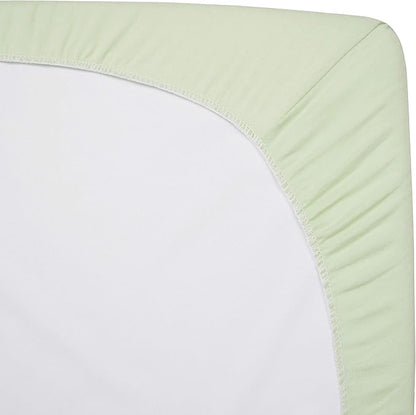 American Baby Company 15" x 33" Fitted Bassinet Sheet, 100% Natural Cotton - Image 4