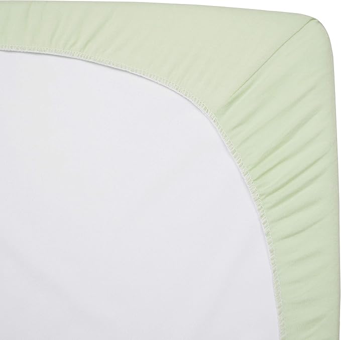 American Baby Company 15" x 33" Fitted Bassinet Sheet, 100% Natural Cotton - Image 4