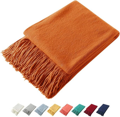 Homiest Decorative Knitted Throw Blanket by Homiest