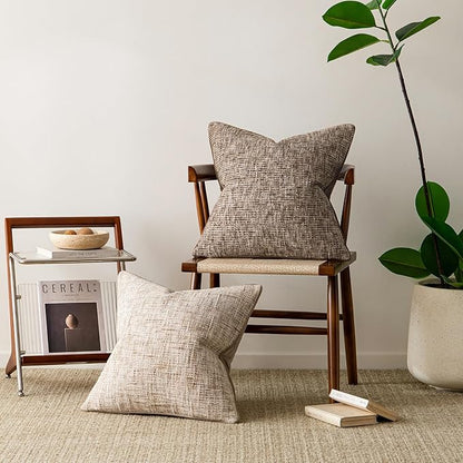 a moment Khaki Reversible Pillow Covers 2 Pack - Image 5