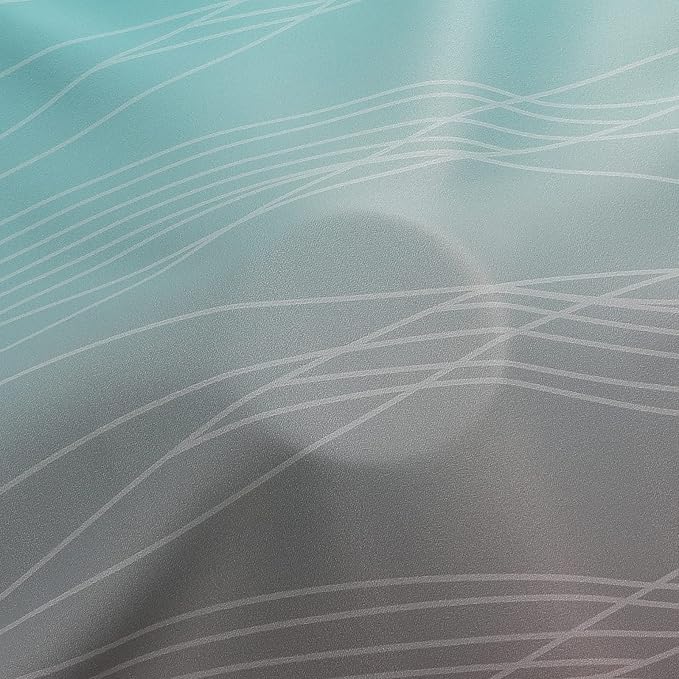 Estelar Textiler Brown and Teal Blackout Curtains & Drapes - Image 8