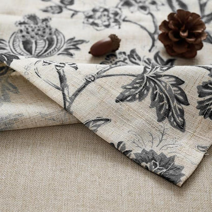jinchan Linen Valance Curtain Window Treatment - Image 8