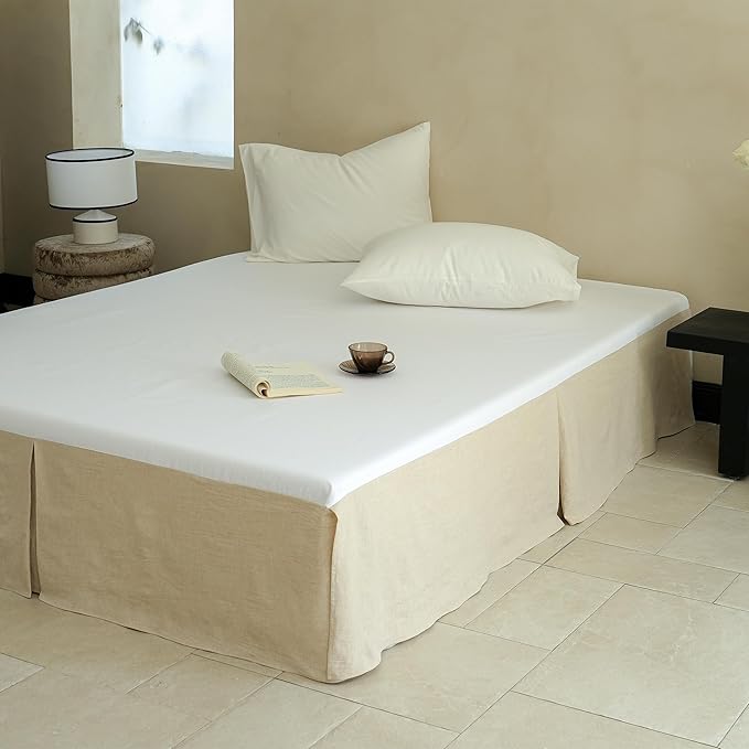 Simple&Opulence French Linen Bed Skirt - Image 7