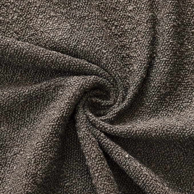 Foindtower Decorative Textured Boucle Throw Pillow Covers Accent Solid Pillow - Image 3
