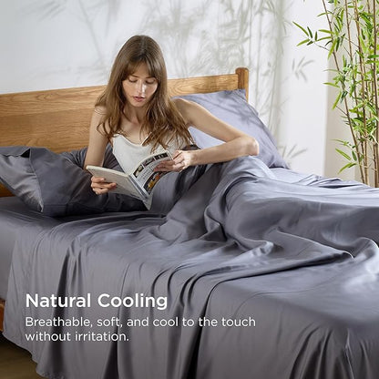 Bedsure King Size Sheets Set, Cooling Sheets - Image 4