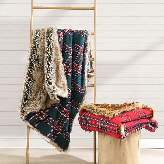HORIMOTE HOME Luxury Plush Faux Fur Throw Blanket - Image 5