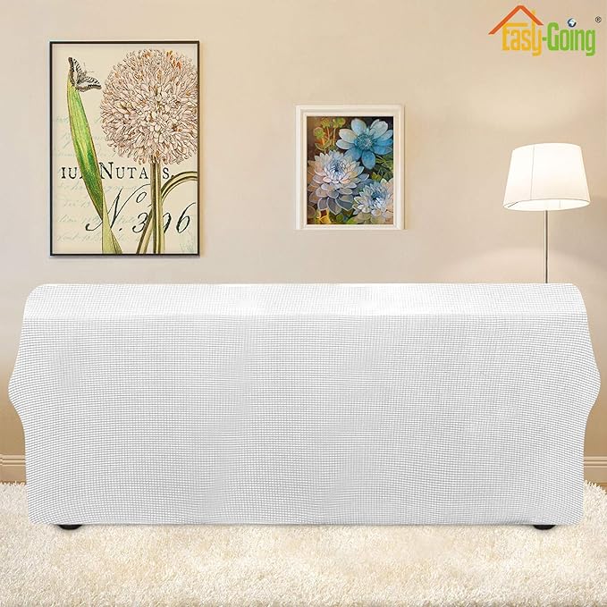 Easy-Going Stretch Sofa Slipcover 1-Piece Sofa Cover Furniture Protector Couch - Image 4