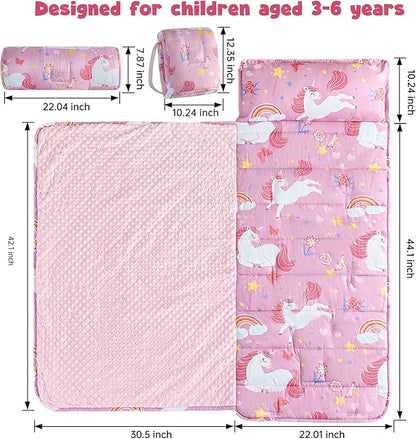 DJY Toddler Nap Mat, Kid Slumber Bag - Image 2