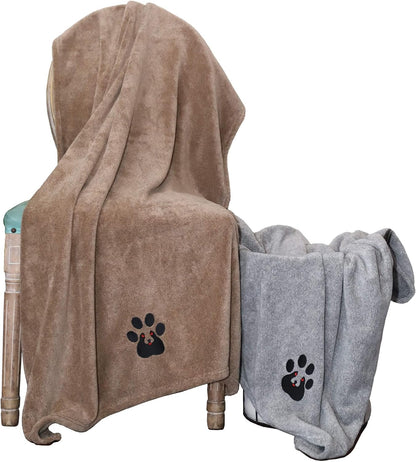dogvingpk extra large dog towels for drying dogs, main product view