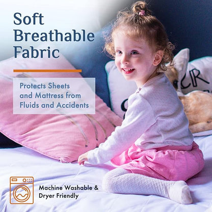 Washable Incontinence Bed Pad 36x72 – Soft, Absorbent & Waterproof Mattress - Image 5