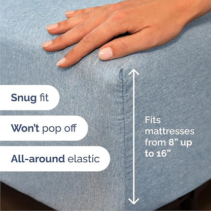 Queen Size 4 Piece Sheet Set - Image 3