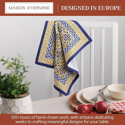 Maison d' Hermine Cloth Napkins Set of 4 100% Cotton Soft & Durable Everyday - Image 2