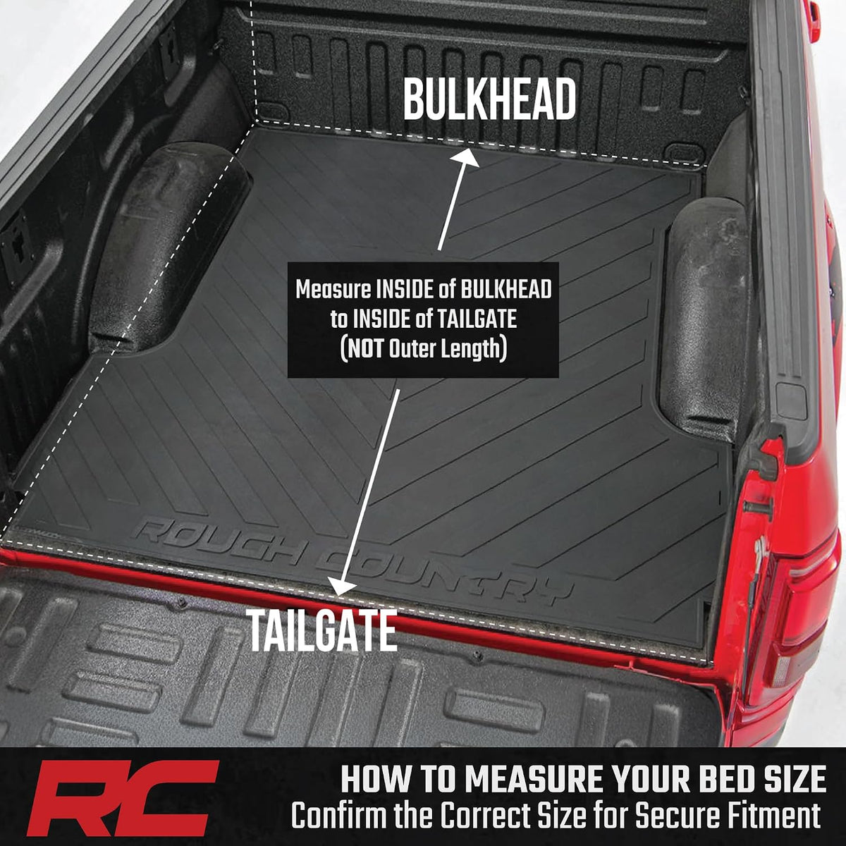 rough country hard roll-up bed cover, view 9
