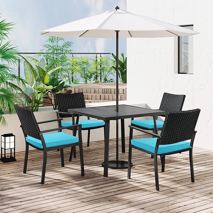 Outdoor Chair Cushions 18.5x16 Inch Waterproof Patio Chair Cushions - Image 6