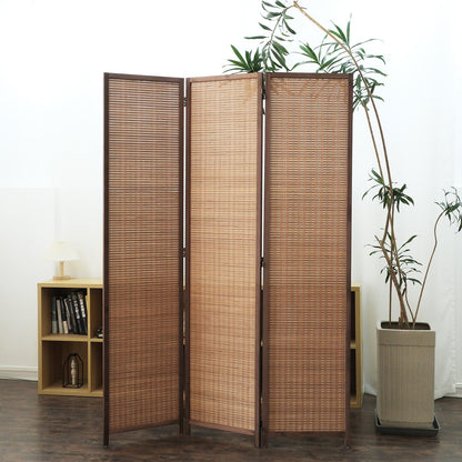 furnnylane 3 panel bamboo room divider - 5.6, main product view
