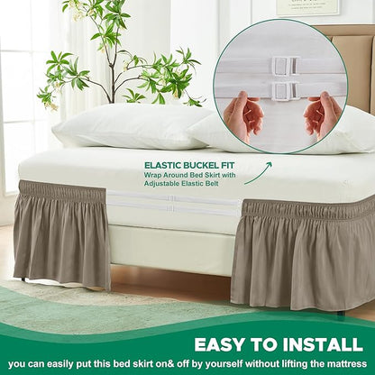 Biscaynebay Wrap Around Bed Skirts - Image 5