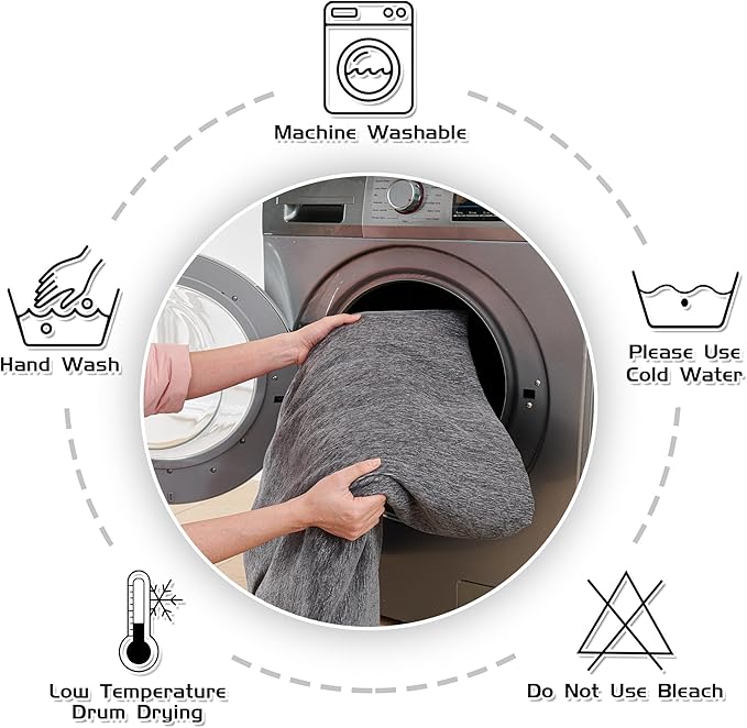 MEETSKY Couch Covers for Sofa Covers Washable, Dog Couch Covers for 2 Cushion - Image 9