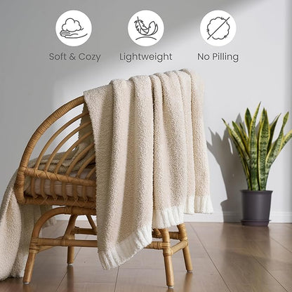Joiedomi Throw Blanket for Couch Bed Sofa, Cozy Cute Soft Throw Home Room Decor - Image 7