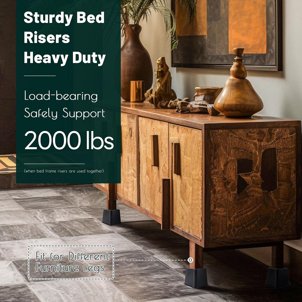 Adjustable Bed Risers 12 Inch