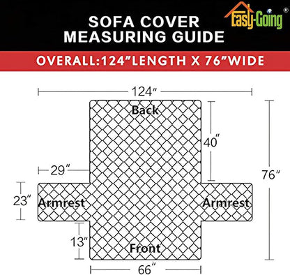 Easy-Going Reversible Couch Cover - Image 6