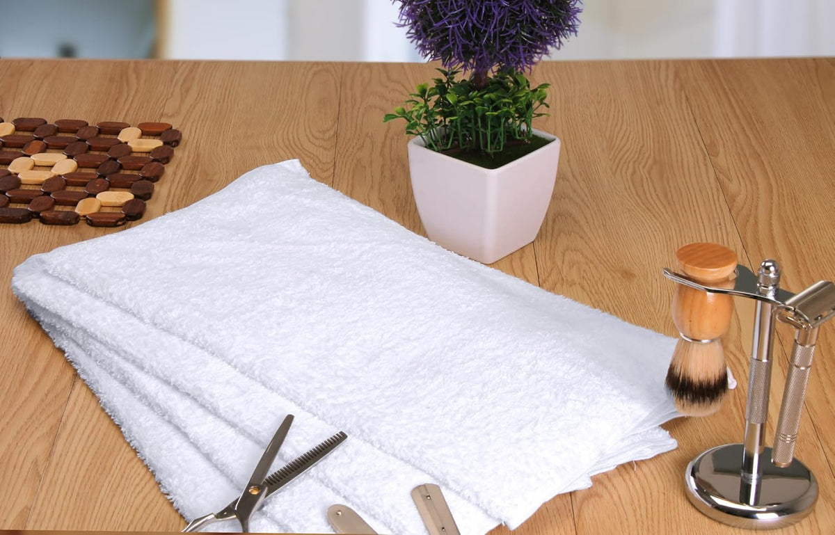 utopia towels salon towels, pack of 24, 16x27, close-up detail