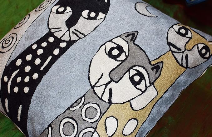 Picasso Cat Pillow Cover - Image 8