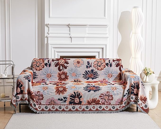 AIVIA Couch Cover Sheet Blanket, Oversized Covers - Image 8