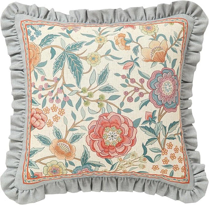 Orange Throw Pillow Covers, Cottage Rustic by bilingaier