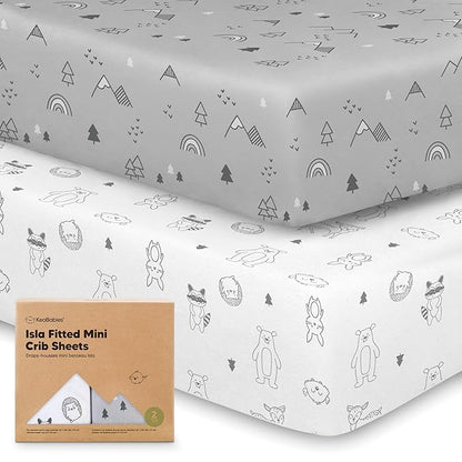 Pack and Play Sheets Fitted by KeaBabies