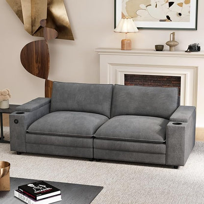 81.5" Loveseat Cloud Sofa Couch by Unknown