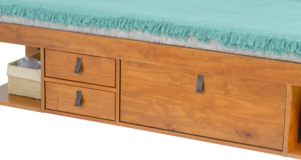 memomad bali king size slim set: storage platform, view 9