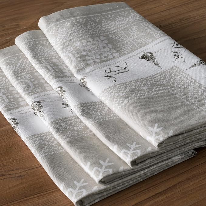 Maison d' Hermine Cloth Napkins Set of 4 100% Cotton - Image 8