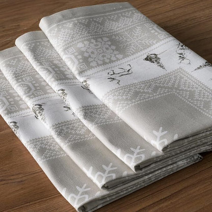 Maison d' Hermine Cloth Napkins Set of 4 100% Cotton - Image 8
