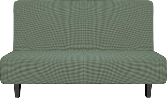 Easy-Going Stretch Futon Slipcover Armless Futon Bed Cover Furniture Protector by Easy-Going