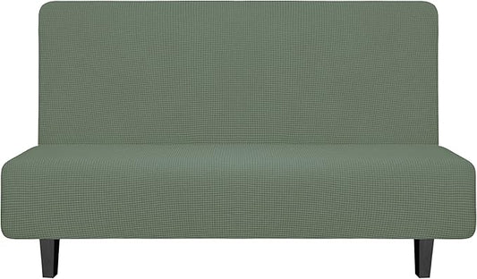 Easy-Going Stretch Futon Slipcover Armless Futon Bed Cover Furniture Protector by Easy-Going