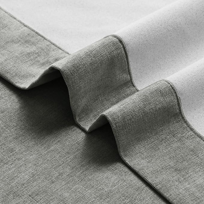 Macochico 100% Blackout Chenille Curtains - Image 5